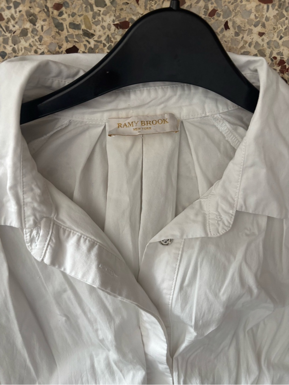 Ramy brook dash button front sleeve white - Picture 9 of 13